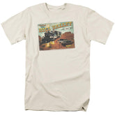Back To The Future III Hill Valley Postcard Men's 18/1 Cotton Short-Sleeve T-Shirt